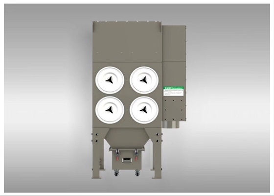 Laser industrial compacto de la máquina del colector de polvo que corta la colección de la partícula fina